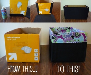 What To Do With Old Diaper Boxes 1