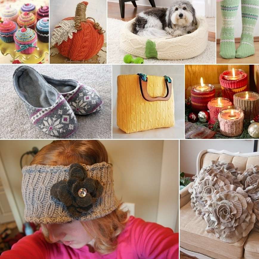 WhatToDoWithOld What To Do With Old Sweaters?