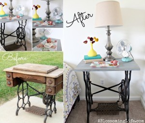 What To Do With Old Sewing Machine Stands 1
