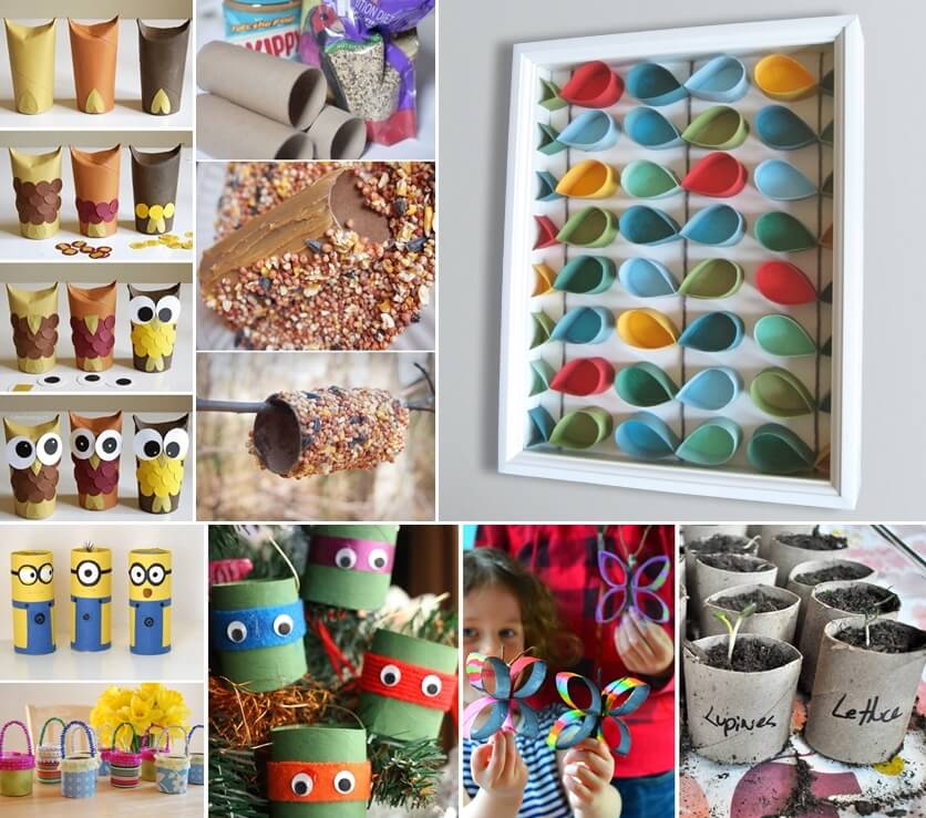 WhatToDoWithOld What To Do With Old Paper Roll Tubes?